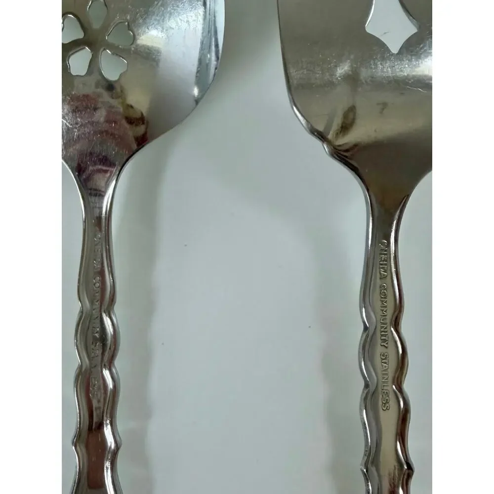 Oneida Cello Betty Crocker Serving Set Lot of 3